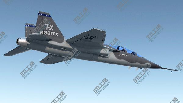 images/goods_img/20210312/3D Boeing T-X Advanced Pilot Training System model/5.jpg